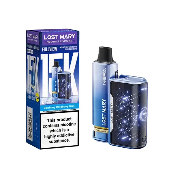 Blueberry Raspberry Gami Lost Mary Nera 15K Prefilled Pod Kit